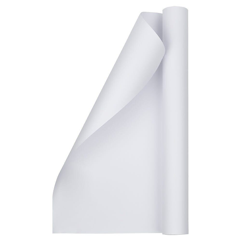 JAM Paper Wrapping Paper, 26.3 sq. ft., White (170128241263a)