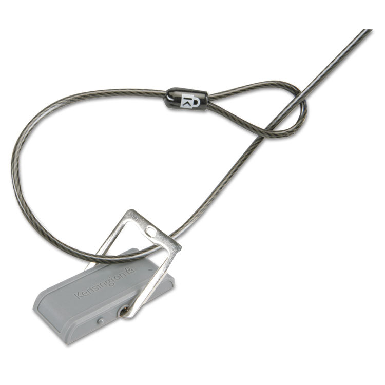 Desk Mount Cable Anchor, Gray/white