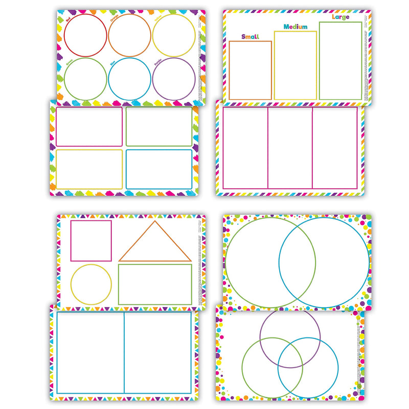 Teacher Created Resources Sorting Mats, 4/Set (TCR21032)