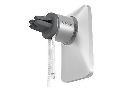 Belkin MagSafe PRO Cell Phone Car Vent Mount, Silver (WIC002BTGR)