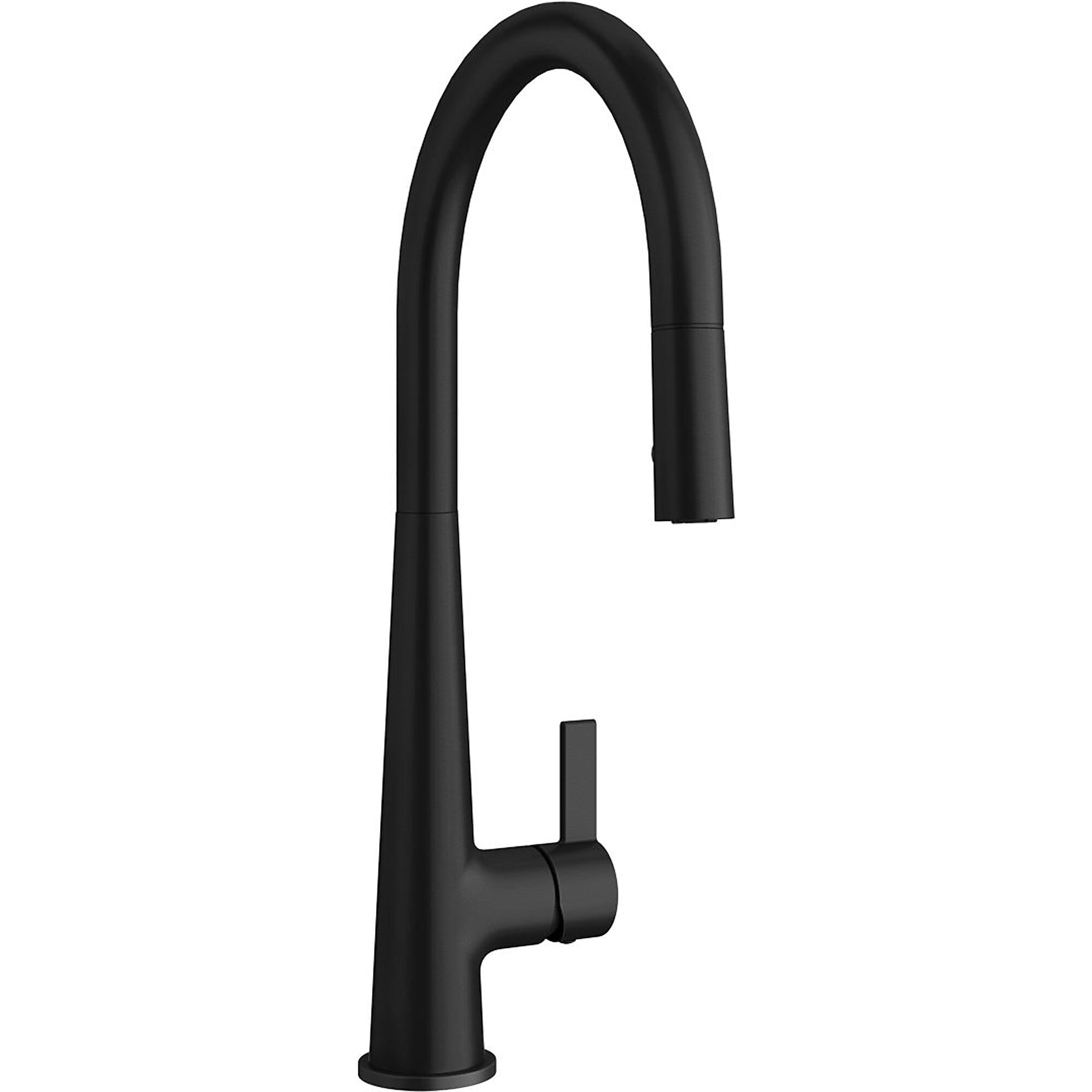 PROFLO Cowan 1.8 GPM Single Hole Pull Down Kitchen Faucet - Includes Escutcheon (PFXC4512MB)