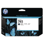 HP 745, (F9J99A) Matte Black Original Ink Cartridge, 20/Carton