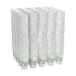 Dixie Pathways Poly Paper Hot Cups, 10 oz., White, 1000/Carton (2340PATH)
