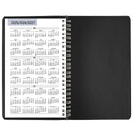 2026 AT-A-GLANCE DayMinder 5" x 8" Weekly Appointment Book, Faux Leather Cover, Black (G200-00-26)