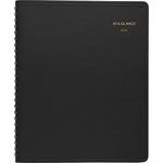 2026 AT-A-GLANCE 8" x 8.75" Monthly Planner, Faux Leather Cover, Black (70-120-05-26)