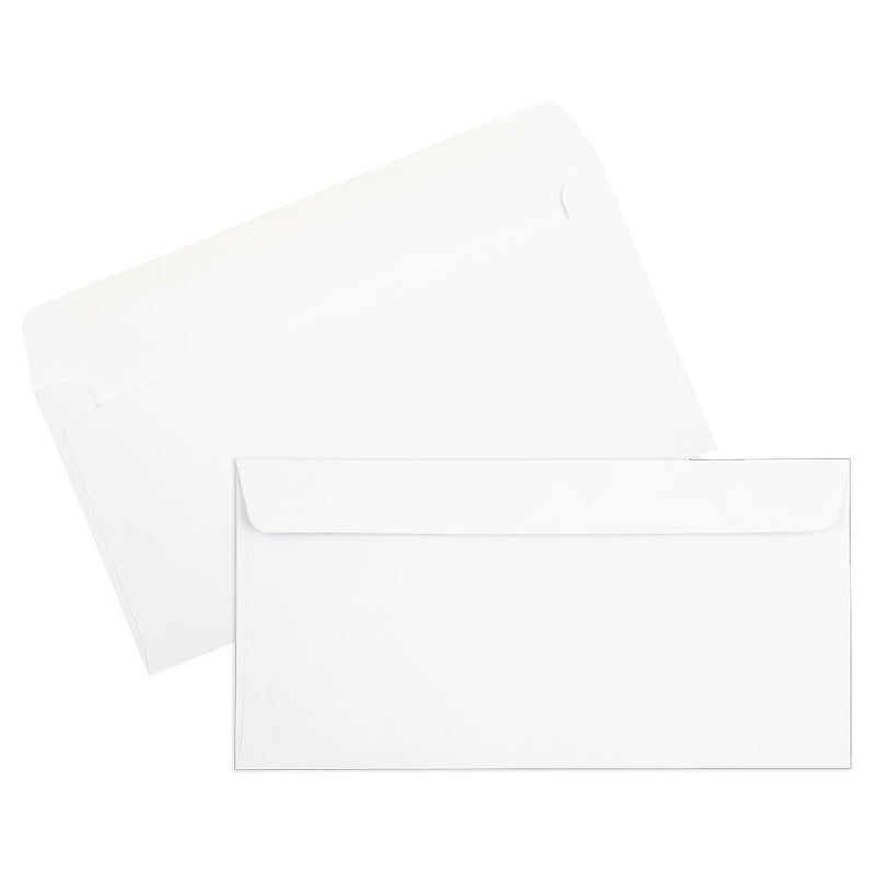 JAM Paper #16 Business Commercial Envelopes with Wallet Flap, 6 x 12, White, 25/Pack (1633178)