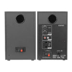 Edifier MR4 42-Watt-Continuous Powered 2.0 Studio Monitor Speaker System, Black, 2-Count (4005848)