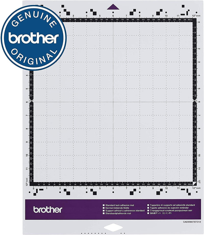 Brother ScanNCut DX Adhesive Cutting Mats, 6/Pack (CADXMATS-STP)