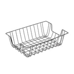 Staples Front Loading Letter Tray, 4 1/2"H x 11 1/2"W x 16 1/2"D, Black Steel (10484-CC)