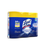Lysol Disinfecting Wipes, Lemon & Lime Blossom Scent, 80 Wipes/Container, 3 Containers/Pack, 2 Packs/Carton (RAC84251CT)