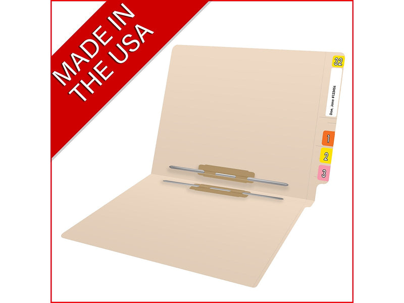 Medical Arts Press Classification Folder, Letter Size, Manila, 50/Box (S-01103-50-56)