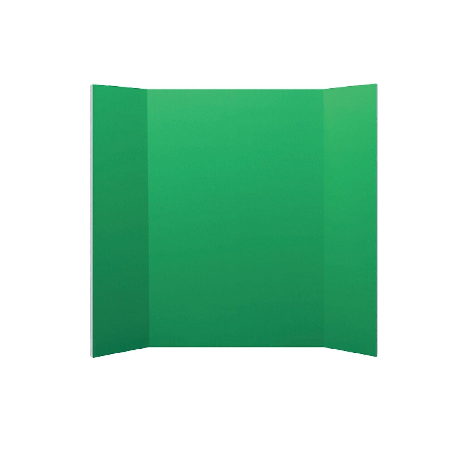 Flipside Foam Project Board, 36" x 48", Green, 24/Carton (30088-24)