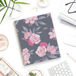 Planning Calendar BS Mimi Pink Frosted PP 8.5x11 RY26 Wkly/Mthly Safety Wirebound -