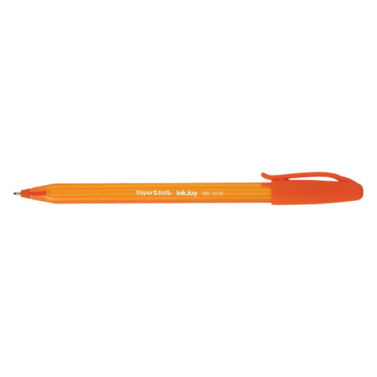 InkJoy 100 Ballpoint Pen, Stick, Medium 1 mm, Assorted Ink and Barrel Colors, 8/Pack