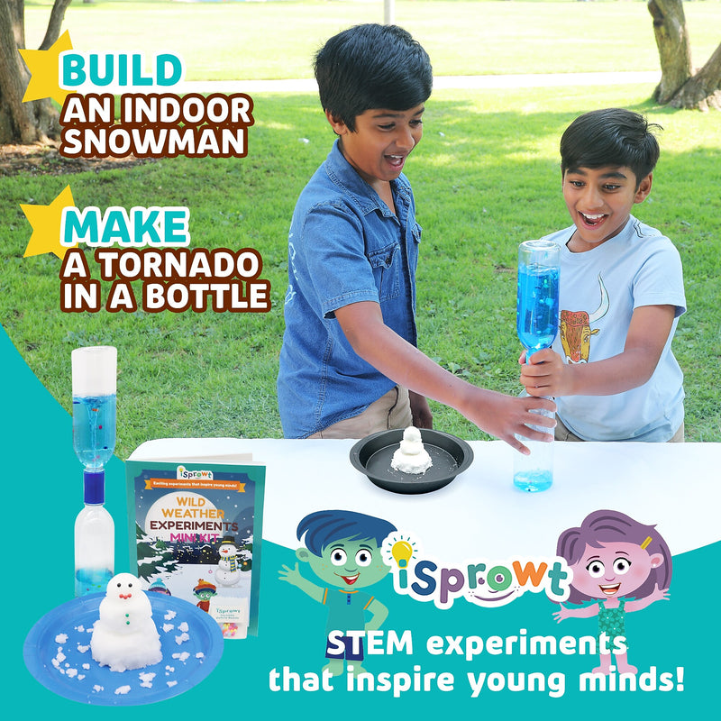iSprowt Wild Weather Experiments Mini Kit, Assorted Colors (MINIWEATHER246)