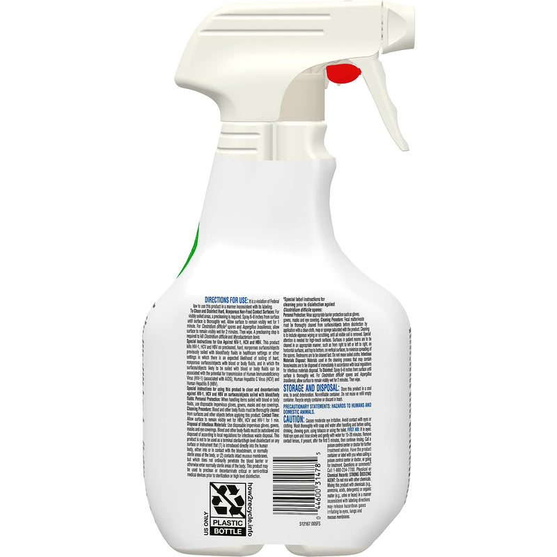 Clorox Healthcare Fuzion Cleaner Disinfectant Spray, 32 fl. Oz. (31478)