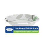 Dixie Ultra Pathways Paper Bowl, 12 oz., Multicolored, 125 Bowls/Pack (SXB12WS)