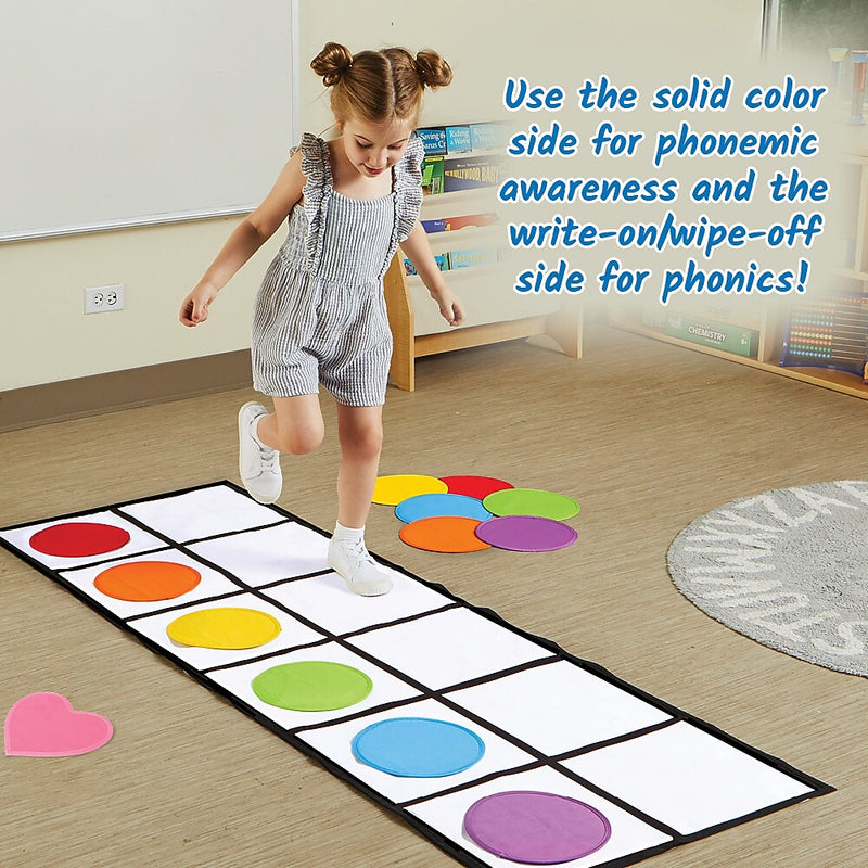 hand2mind Elkonin Box Floor Mat Activity Set (96984)