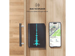 JOURNEY Loc8 RFID Faux Leather Passport Holder, Midnight Black (JTWMN)