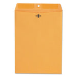 Kraft Clasp Envelope, #90, Square Flap, Clasp/gummed Closure, 9 X 12, Brown Kraft, 100/box