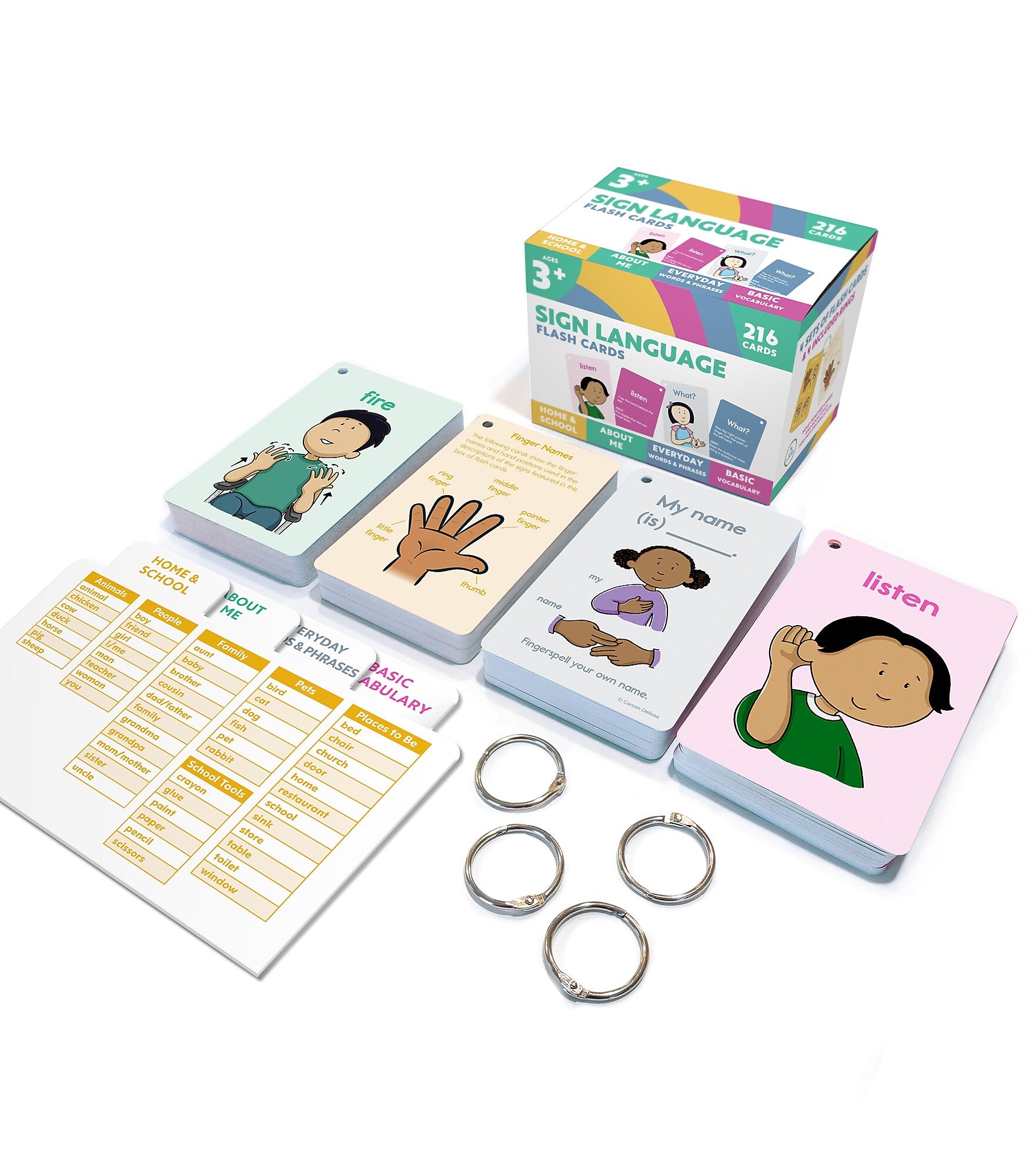 Carson-Dellosa Flash Cards (734108)