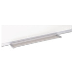 Earth Silver Easy Clean Magnetic Dry Erase Boards, 48" x 36", White Surface, Satin Aluminum Frame