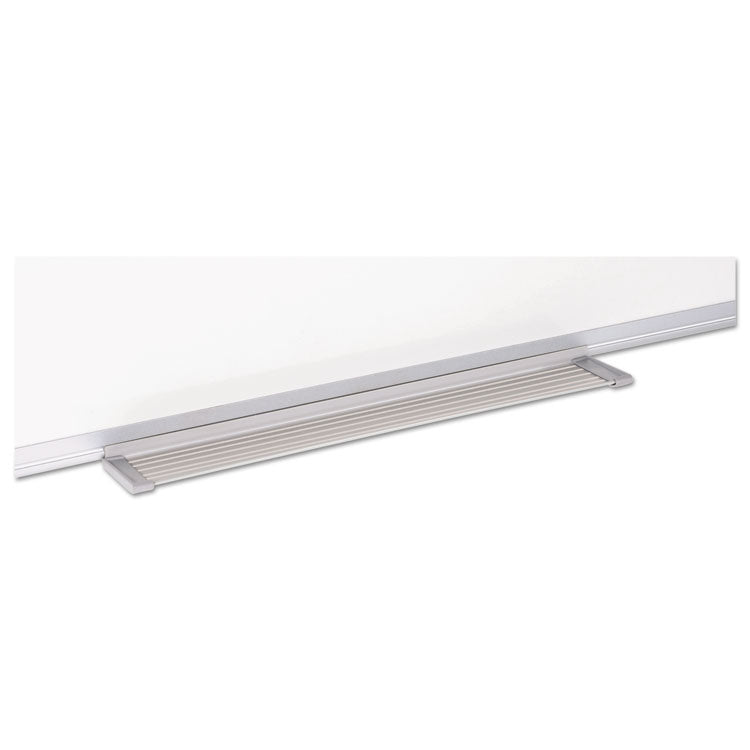 Earth Silver Easy Clean Magnetic Dry Erase Boards, 36" x 24", White Surface, Satin Aluminum Frame