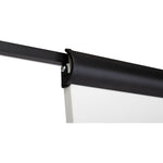 360 Multi-Use Mobile Magnetic Dry Erase Easel, 27" x 41", White Surface, Black Steel Frame