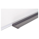 Value Lacquered Steel Magnetic Dry Erase Board, 24" x 36", White Surface, Satin Aluminum Frame