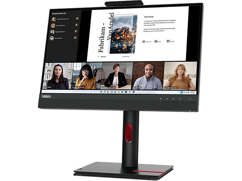 Lenovo ThinkCentre Tiny-In-One 22 Gen 5 21.5" 60 Hz LED Monitor, Black (12N8GAR1US)