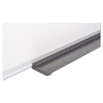 Value Lacquered Steel Magnetic Dry Erase Board, 48" x 36", White Surface, Satin Aluminum Frame