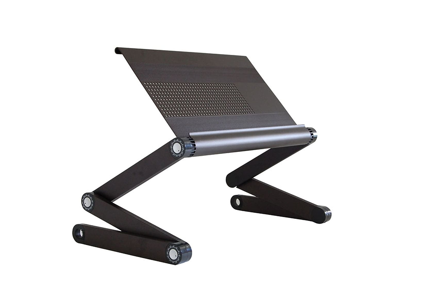 Uncaged Ergonomics WorkEZ Cooling Laptop Lap Desk, Executive Black (WEEB)