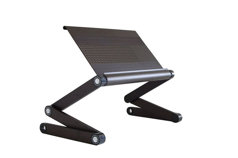 Uncaged Ergonomics WorkEZ Cooling Laptop Lap Desk, Executive Black (WEEB)