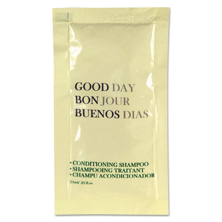 Conditioning Shampoo, Fresh Scent, 0.25 oz, 500/Carton