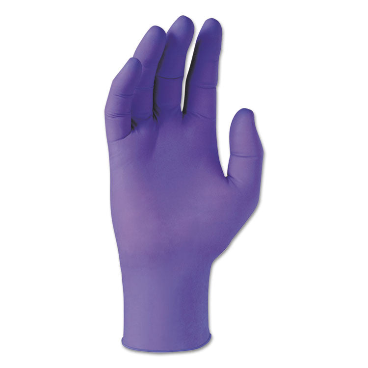 PURPLE NITRILE Exam Gloves, Powder-Free, X-Small, 6 mil Thick, 9.5" Long, Purple, 100/Box, 10 Boxes/Carton