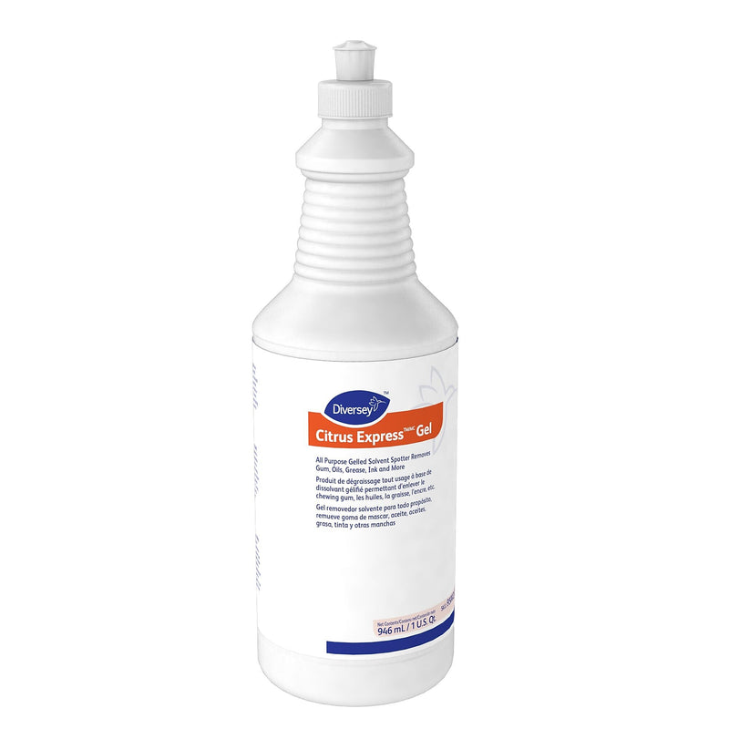 Diversey® Citrus Express™ Gel Spotter, Citrus Scent, 32 Oz., Squeeze Bottle, 6/carton