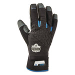 Proflex 817 Reinforced Thermal Utility Gloves, EN388: 3423X, Small, Black, Pair