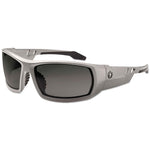 Skullerz Odin Safety Glasses, Gray Frame/Smoke Lens, Nylon/Polycarb