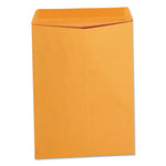 Catalog Envelope, 24 lb Bond Weight Paper, #10 1/2, Square Flap, Gummed Closure, 9 x 12, Brown Kraft, 250/Box