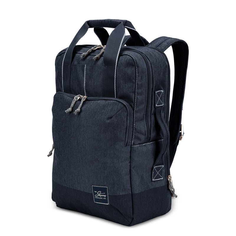 Skyway Luggage Rainier Deluxe Laptop Backpack, Tahoe Blue (505-17-457-BKP)