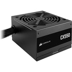 Corsair CX Series 550W EPS / ATX 12V 80 PLUS Bronze Plug-in Module Power Supply, Black (CP-9020277-NA)