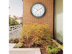 La Crosse Technology Atomic Analog Clock with Temperature and Humidity, 18"Dia. (404-00237)