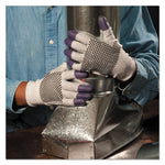 G60 PURPLE NITRILE* Cut-Resistant Gloves, EN388: 4340, 7.87" Long, Small (Size 7), Black/White, 12 Pairs/Carton