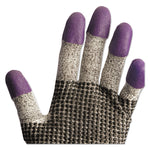 G60 PURPLE NITRILE* Cut-Resistant Gloves, EN388: 4340, 7.87" Long, Small (Size 7), Black/White, 12 Pairs/Carton
