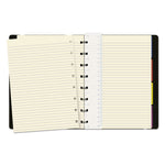Notebook, 1-Subject, Medium/College Rule, Black Cover, (112) 8.25 x 5.81 Sheets