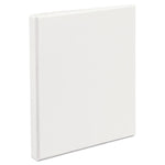 Durable View Binder With Durahinge And Slant Rings, 3 Rings, 0.5" Capacity, 11 X 8.5, White