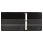 Heavy-Duty Non Stick View Binder With Durahinge And Slant Rings, 3 Rings, 2" Capacity, 11 X 8.5, Black, (5500)