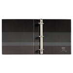 Durable Non-View Binder With Durahinge And Ezd Rings, 3 Rings, 1" Capacity, 11 X 8.5, Black, (8302)