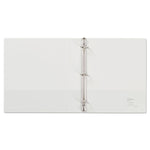 Durable View Binder With Durahinge And Slant Rings, 3 Rings, 1" Capacity, 11 X 8.5, White