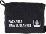 G Force Fabric Travel Blanket, 50" x 47", Gray (27119)